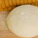 Dough for delicious pizza with milk