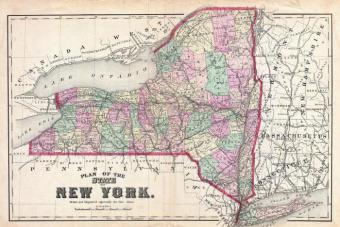 New Yorgi ajaloo tõusud ja mõõnad