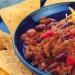 Chili con carne - ingredients for a Mexican dish and step-by-step cooking recipes with photos