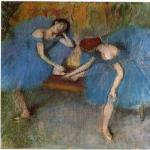 Degas E. “Blue Dancers.  Essay based on the painting by Edgar Degas “Blue Dancers Dancers in Blue”